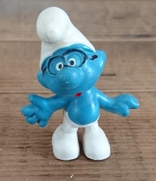 Schtroumpf à lunettes