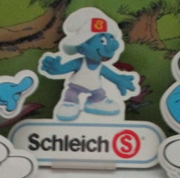 Carton Schtroumpf danseur