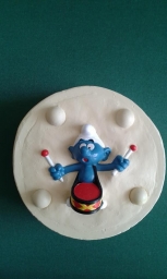 Schtroumpf au tambour