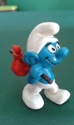 Schtroumpf au baluchon (voyageur)