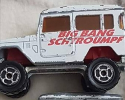 BIG BANG Schtroumpf - Voiture