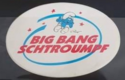 BIG BANG Schtroumpf - Autocollant