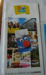 Walibi Schtroumpf - Plan du parc