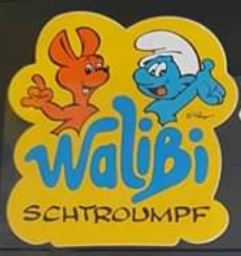 Walibi Schtroumpf - Autocollant