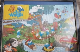Walibi Schtroumpf - Poster