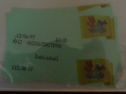 Walibi Schtroumpf - Billet d\'entrée