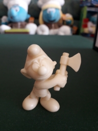 Schtroumpf bûcheron