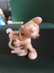 Schtroumpf avec harpe