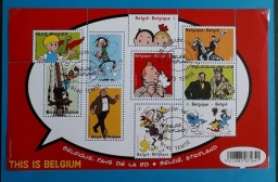 This is Belgium - Feuillet de timbres