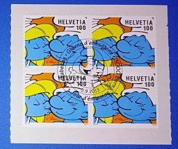 Planche de timbres - Schtroumpfette