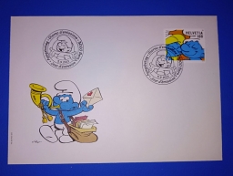 Enveloppe - Schtroumpfette