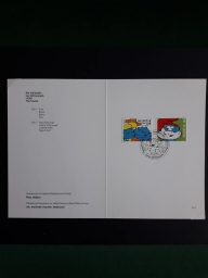 Carte - Schtroumpfette et Grand Schtroumpf