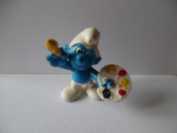 Schtroumpf peintre/artiste