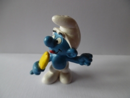 Schtroumpf avec glace