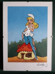 Art Print Schtroumpfette