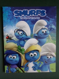 Planche de timbres - Les Schtroumpfs et le Village perdu