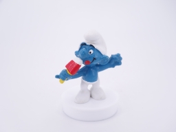 Schtroumpf avec glace