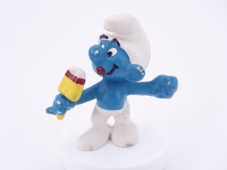 Schtroumpf avec glace