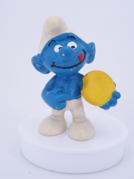 Schtroumpf avec biscuit