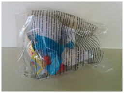 Schtroumpf avec un coeur