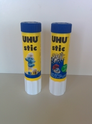 Bâton de colle moyen format 21 grammes - Schtroumpf Grognon