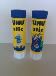 Bâton de colle grand format 40 grammes - Schtroumpf Grognon