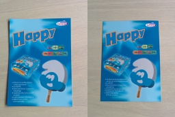 Jacques - Carton de présentation de glaces