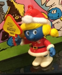 Décoration de Noël - Schtroumpfette