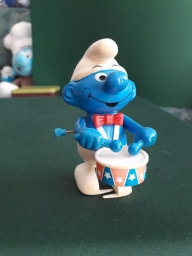 Schtroumpf au tambour