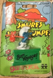 Schtroumpf au baluchon (voyageur)