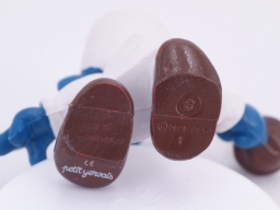 Schtroumpf à la bougie