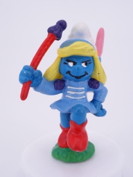 Schtroumpfette majorette