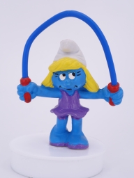 Schtroumpfette corde à sauter