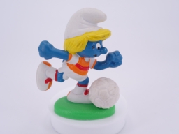 Schtroumpfette footballeuse