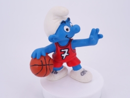 Schtroumpf basketteur