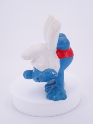 Schtroumpf qui fait le poirier / acrobate