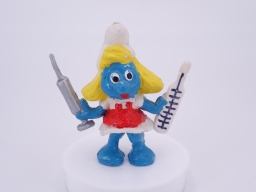 Schtroumpfette infirmière