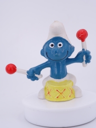 Schtroumpf au tambour