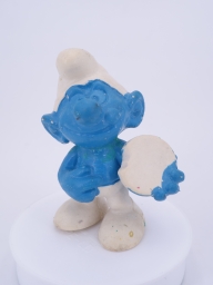 Schtroumpf avec biscuit