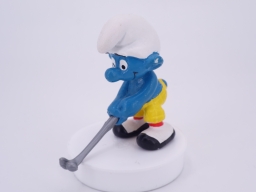 Schtroumpf golfeur