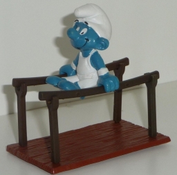 Schtroumpf barres de gymnastique