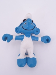 Schtroumpf gymnaste - Anneaux