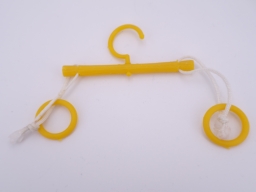 Schtroumpf gymnaste - Anneaux