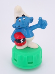 Schtroumpf avec casque