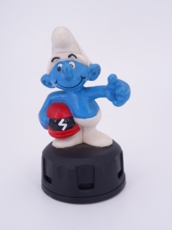 Schtroumpf avec casque