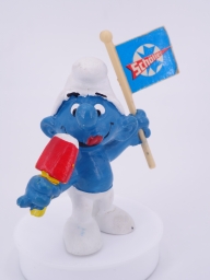Schtroumpf avec glace