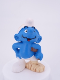 Schtroumpf cascadeur - blessé