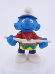 Schtroumpf au tambour / caisse claire