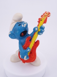 Schtroumpf guitariste