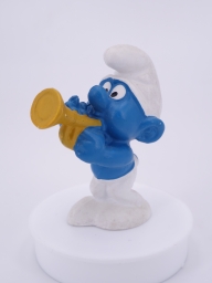 Schtroumpf à la trompette